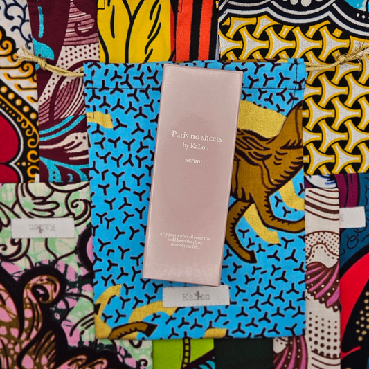 Paris no sheets serum 60ml 【AFRICAN FABRICコラボパッケージ】